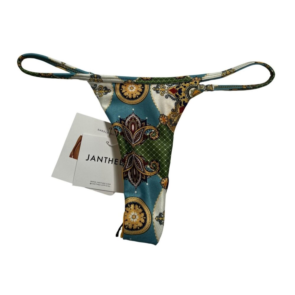 JANTHEE Sheela Bikini Bottoms in Asako